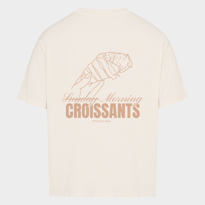 Sunday Morning Croissants - Oversized Tee